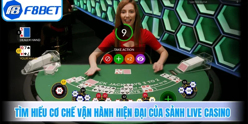 Sảnh Live F8BET - Trải Nghiệm Sòng Bài Trực Tuyến Đỉnh Cao 2 Tìm hiểu cơ chế vận hành hiện đại của sảnh Live casino