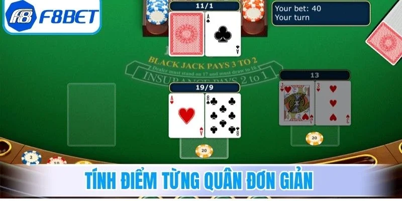 Xì Dách Online F8bet - Bí Quyết Chiến Thắng Dễ Dàng 3 Tính điểm từng quân đơn giản