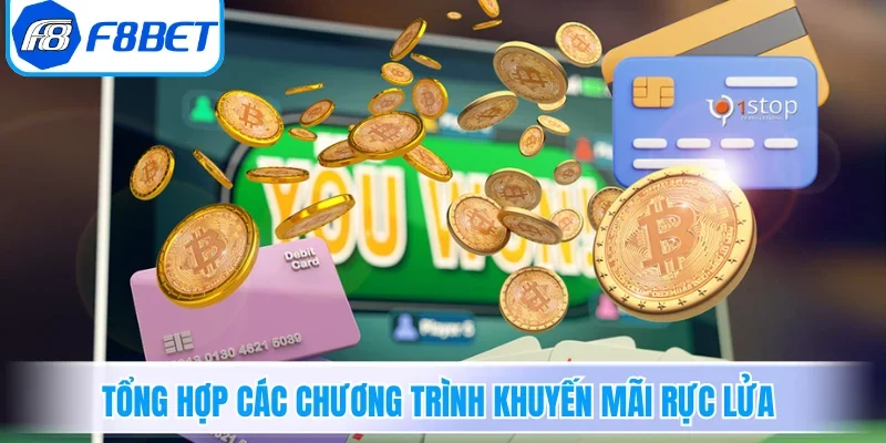 Sảnh Live F8BET - Trải Nghiệm Sòng Bài Trực Tuyến Đỉnh Cao 5 Tổng hợp các chương trình khuyến mãi rực lửa