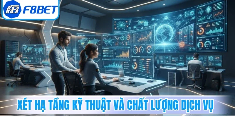 Xem xét hạ tầng kỹ thuật và chất lượng dịch vụ F8bet